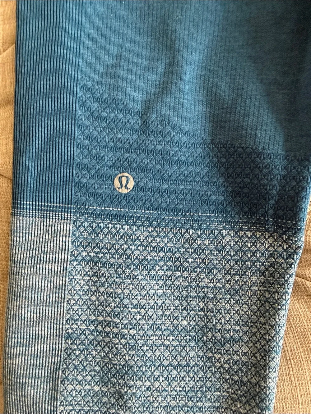 lululemon athletica Women’s Blue Ombre Seamless Leggings